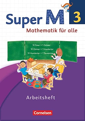 Manten, Ursula / Ranft, Ariane et al. Super M 3. Schuljahr. Arbeitsheft Westliche Bundesländer. Cornelsen Verlag GmbH, 2015.