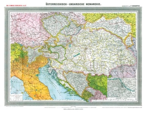 Friedrich, Handtke. Hist. Karte: ÖSTERREICHISCH-UNGARISCHE MONARCHIE,  um 1908 (gerollt) - Carl Flemmings Generalkarten No. 22.. Rockstuhl Verlag, 2015.