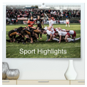 Sport Highlights (hochwertiger Premium Wandkalender 2025 DIN A2 quer), Kunstdruck in Hochglanz