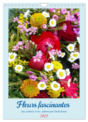 Fleurs fascinantes aux couleurs vives (Calendrier mural 2025 DIN A4 horizontal), CALVENDO calendrier mensuel