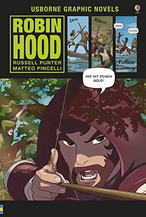 Punter, Russell. Usborne Graphic Novels: Robin Hood. Usborne Verlag, 2019.