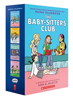 Martin, Ann M. The Baby-Sitters Club #1-4 Graphic Novel Box Set. Scholastic Inc., 2024.