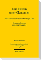 Eine Juristin unter Ökonomen