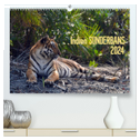 Indien Sunderbans (hochwertiger Premium Wandkalender 2024 DIN A2 quer), Kunstdruck in Hochglanz