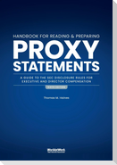The Handbook for Reading and Preparing Proxy Statements