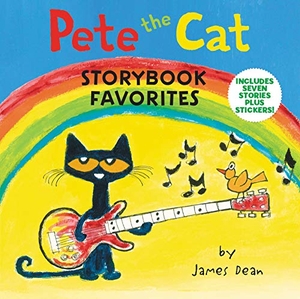 Dean, James / Kimberly Dean. Pete the Cat Storybook Favorites - 7 Stories in 1 Book Plus Stickers. HarperCollins, 2019.
