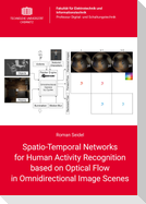 Spatio-Temporal Networks for Human Activity Recognition based on Optical Flow in Omnidirectional Image Scenes