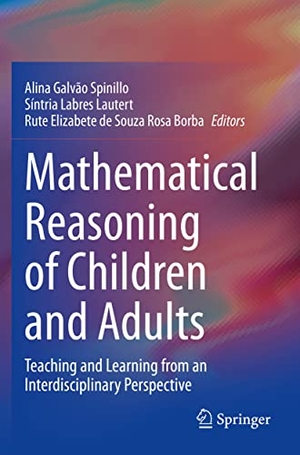Spinillo, Alina Galvão / Rute Elizabete de Souza Rosa Borba et al (Hrsg.). Mathematical Reasoning of Children and Adults - Teaching and Learning from an Interdisciplinary Perspective. Springer International Publishing, 2022.