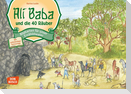 Ali Baba und die 40 Räuber. Kamishibai Bildkartenset.