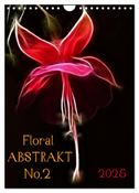 Floral Abstrakt No.2 (Wandkalender 2025 DIN A4 hoch), CALVENDO Monatskalender