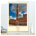 Siena - Impressionen (hochwertiger Premium Wandkalender 2024 DIN A2 hoch), Kunstdruck in Hochglanz