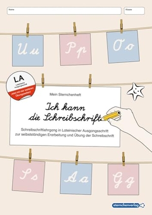 Langhans, Katrin. Ich kann die Schreibschrift in LA - Mein Sternchenheft: Schreibschriftlehrgang in Lateinischer Ausgangsschrift zur selbstständigen Erarbeitung und Übung der Schreibschrift. Sternchenverlag GmbH, 2014.