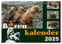 Bärenkalender (Tischkalender 2025 DIN A5 quer), CALVENDO Monatskalender