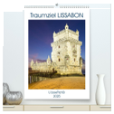 Traumziel LISSABON (hochwertiger Premium Wandkalender 2025 DIN A2 hoch), Kunstdruck in Hochglanz