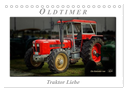 Oldtimer - Traktor Liebe (Tischkalender 2024 DIN A5 quer), CALVENDO Monatskalender