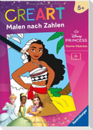 CreArt Malen nach Zahlen ab 5 Disney Prinzessinnen - Starke Mädchen
