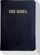 Schlachter 2000 Bibel - Großdruckausgabe (Softcover, schwarz, Goldschnitt)