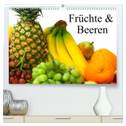 Früchte & Beeren (hochwertiger Premium Wandkalender 2024 DIN A2 quer), Kunstdruck in Hochglanz
