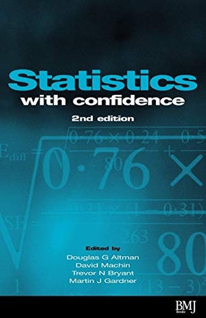 Altman / Bryant et al. Statistics with Confidence 2e. John Wiley & Sons, 2000.