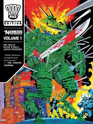 Mills, Pat. Nemesis the Warlock - The Definitive Edition, volume 1. Rebellion Publishing Ltd., 2023.