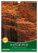 NATUR PUR - Die Wälder meiner Heimat (Wandkalender 2024 DIN A4 hoch), CALVENDO Monatskalender