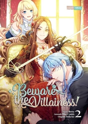 Berry / Blue Canna et al. Beware the Villainess! 02. papertoons GmbH, 2024.