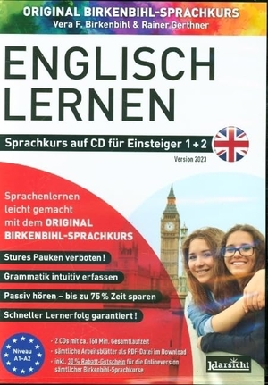 Birkenbihl, Vera F. / Rainer Gerthner. Englisch lernen für Einsteiger 1+2 (ORIGINAL BIRKENBIHL) - Sprachkurs auf 2 CDs inkl. Gratis-Schnupper-Abo für den Onlinekurs. Aurinia Verlag, 2023.