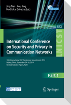 International Conference on Security and Privacy in Communication Networks