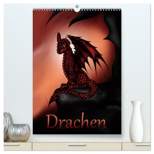 Haberhauer, Petra. Drachen (hochwertiger Premium Wandkalender 2024 DIN A2 hoch), Kunstdruck in Hochglanz - Fantasie-Drachen. Calvendo Verlag, 2023.