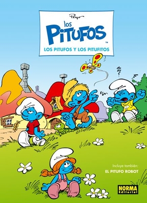 Peyo. Los Pitufos 14, Los pitufos y los pitufitos. Norma Editorial, S.A., 2014.