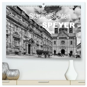 Schwarz, Nailia. Stadtansichten Speyer (hochwertiger Premium Wandkalender 2024 DIN A2 quer), Kunstdruck in Hochglanz - Stadtansichten von Speyer in edlem Schwarz-Weiss. Calvendo Verlag, 2023.