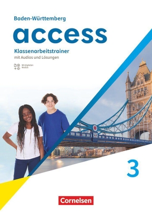 Sehan, Hannah (Hrsg.). Access Band 3: 7. Schuljahr - Baden-Württemberg - Ausgabe 2025 - Klassenarbeitstrainer mit Audios und Lösungen. Cornelsen Verlag GmbH, 2026.