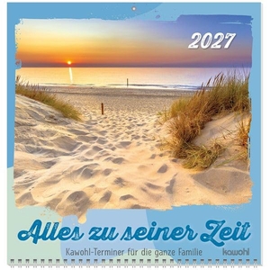 Alles zu seiner Zeit 2027 - Kawohl-Terminer für die ganze Familie. Kawohl Verlag GmbH, 2026.