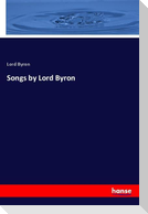 Songs by Lord Byron