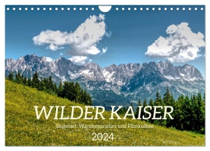 Vieweg, Chistof. Wilder Kaiser - Skigebiet, Wanderparadies und Filmkulisse (Wandkalender 2024 DIN A4 quer), CALVENDO Monatskalender - Filmreif schöne Berge in den Tiroler Alpen. Calvendo, 2023.