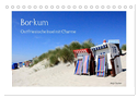 Borkum - Ostfriesische Insel mit Charme (Tischkalender 2025 DIN A5 quer), CALVENDO Monatskalender