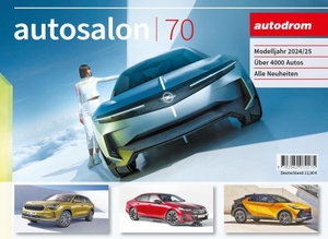 Nickel, Wolfram / Jasmin Pouwels (Hrsg.). autosalon - autodrom - autosalon 70, Modelle 2024. Autodrom Publikationen, 2023.