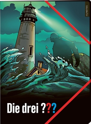myNOTES Papeterie: Sammelmappe Die drei ??? - Phantom aus dem Meer. Ars Edition GmbH, 2026.