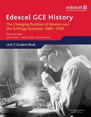 Rees, Rosemary. Edexcel GCE History AS Unit 2 C2 Britain c.1860-1930: The Changing Position of Women & Suffrage Question. Pearson Education Limited, 2008.
