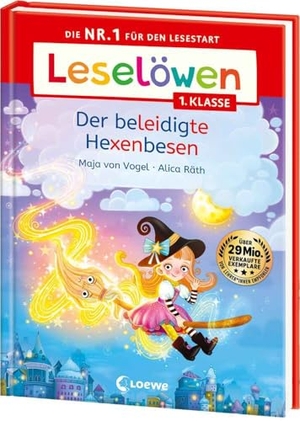 Vogel, Maja von. Leselöwen 1. Klasse - Der beleidigte Hexenbesen - Die Nr. 1 für den Lesestart - Mit Leselernschrift ABeZeh - Erstlesebuch für Kinder ab 6 Jahren. Loewe Verlag GmbH, 2024.