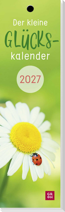 Lesezeichenkalender 2027: Der kleine Glückskalender