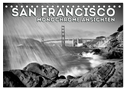 SAN FRANCISCO Monochrome Ansichten (Tischkalender 2025 DIN A5 quer), CALVENDO Monatskalender