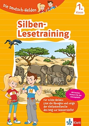 Die Deutsch-Helden: Silben-Lesetraining 1. Klasse - Deutsch in der Grundschule. Klett Lerntraining, 2021.