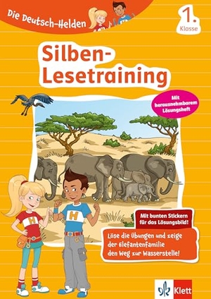 Die Deutsch-Helden: Silben-Lesetraining 1. Klasse - Deutsch in der Grundschule. Klett Lerntraining, 2021.