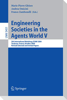 Engineering Societies in the Agents World V