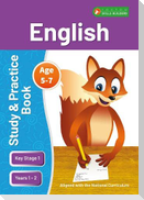 KS1 English Study and Practice Book for Ages 5-7 (Years 1 - 2) Perfect for learning at home or use in the classroom