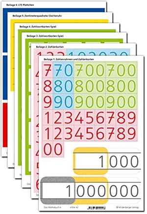 Meyer, Wiebke / Simon, Nina et al. Das Mathebuch 4 - Arbeitsbeilagen - Neuausgabe - passend zu 978-3-619-45440-2. Mildenberger Verlag GmbH, 2014.