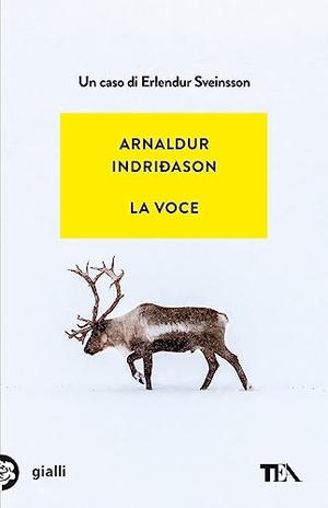 Indriðason, Arnaldur. La voce. TEA, 2023.
