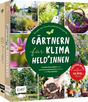Gärtnern für Klimaheld*innen - 2 Bücher im Bundle: So geht der klimafreundliche Nutzgarten - Insektenfreundlich und ressourcenschonend gärtnern mit Permakultur. Edition Michael Fischer, 2024.