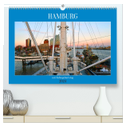 Hamburg mit Hafengeburtstag (hochwertiger Premium Wandkalender 2024 DIN A2 quer), Kunstdruck in Hochglanz